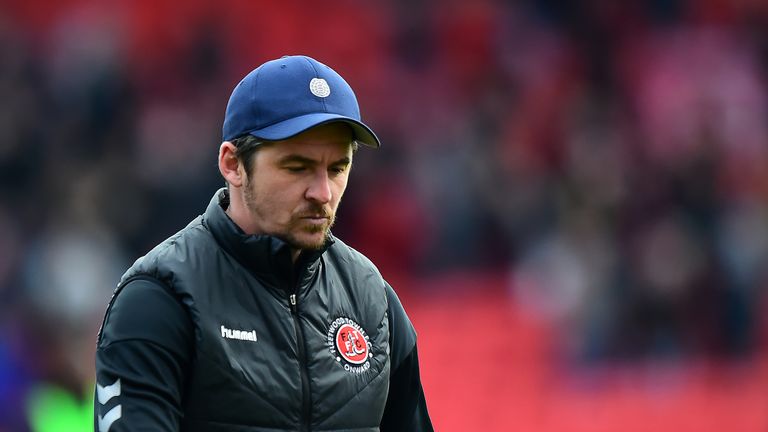 Joey Barton is in his first season as a head coach