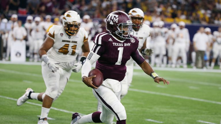 Kyler Murray began his college career as a Texas A&M Aggie