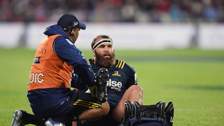 Every turnover the Highlanders won seemed to involve Liam Coltman