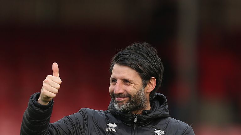 Danny Cowley has steered Lincoln to the League Two title