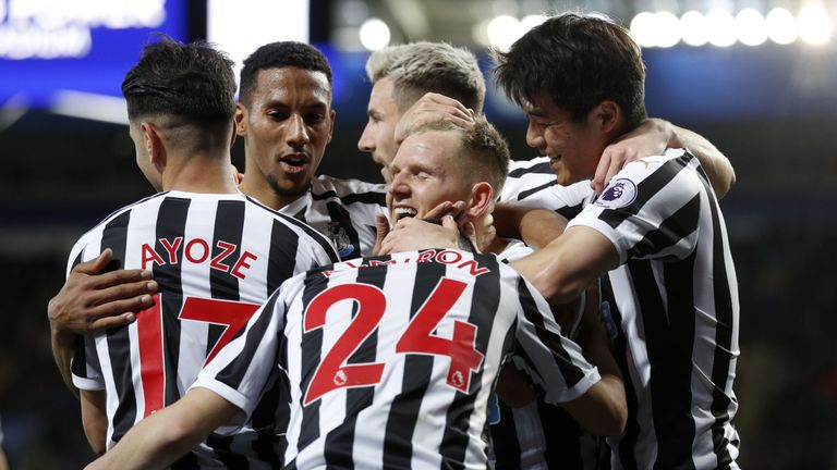 Newcastle will definitely be in the Premier League again next season - but the manager wants to finish with three good performances