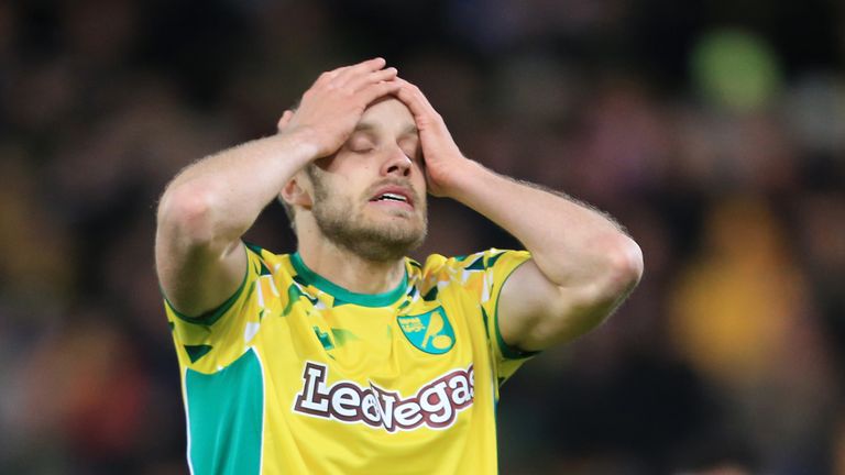 Norwich were held at home by Reading