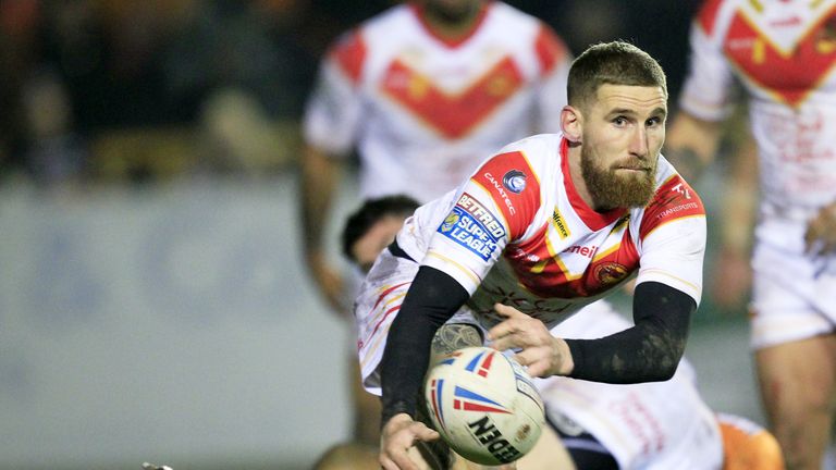 Sam Tomkins was forced off with an injury in the win over Doncaster