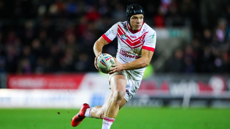 Jonny Lomax is back in the St Helens squad to play Huddersfield