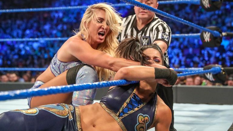 After a losing effort to Charlotte Flair last week, Bayley will get the chance to impress against double champ Becky Lynch on tonight's SmackDown