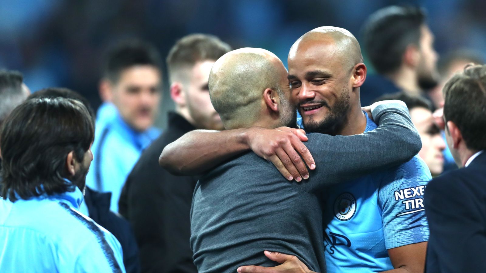 Vincent Kompany says he learnt a lot from Man City boss Pep Guardiola | Football News | Sky Sports