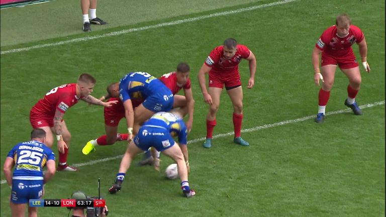 Highlights as Leeds Rhinos defeated the London Broncos on Sunday in Magic Weekend at Anfield.