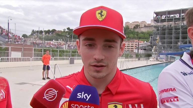 Leclerc said he had to take risks but ultimately couldn't fight back after qualifying in 15th