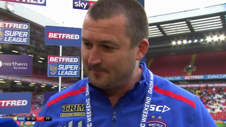 Wakefield's Chris Chester shared his thoughts after his side lost to Catalans 18-25.