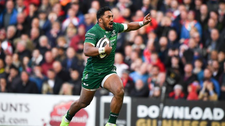 When Connacht centre Bundee Aki scored a try in the second half, the gap was reduced to one point