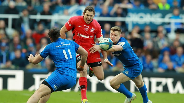 Alex Goode was a stand-out performer for Saracens in their charge for success