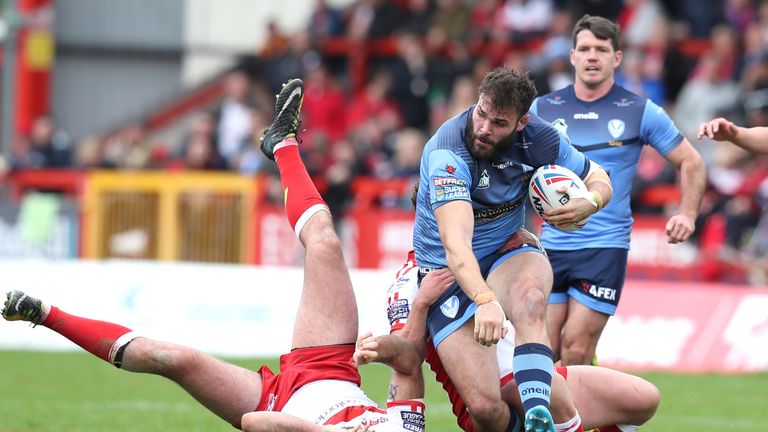 Alex Walmsley claimed maximum points for his performance for St Helens