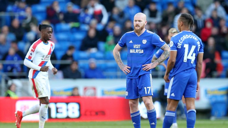 The defeat will see Cardiff play in the Sky Bet championship next season "itemprop =" image