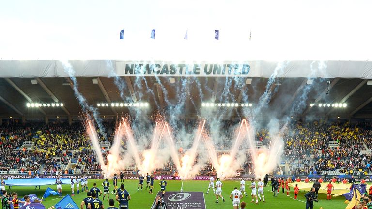 Newcastle United's St James' Park plays host to 2019's Challenge Cup and Champions Cup finals