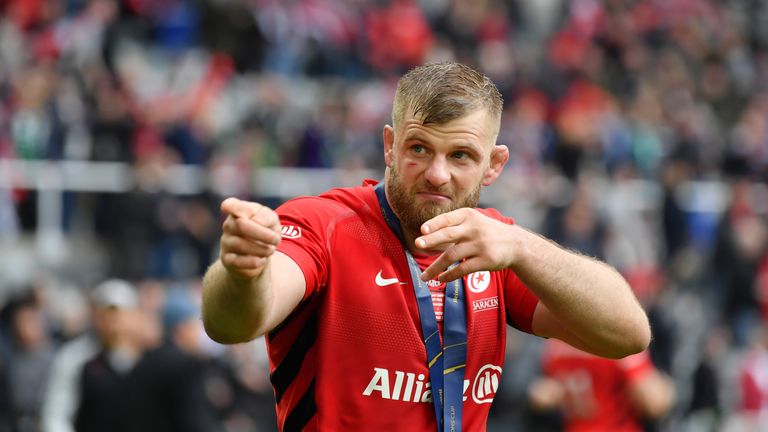 George Kruis produced an imperious display for Saracens on the big occasion