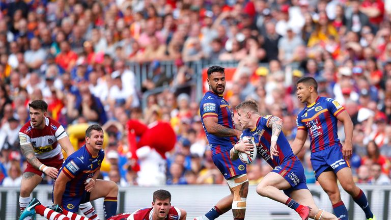 Greg Bird was playing his final Catalans home game before retiring