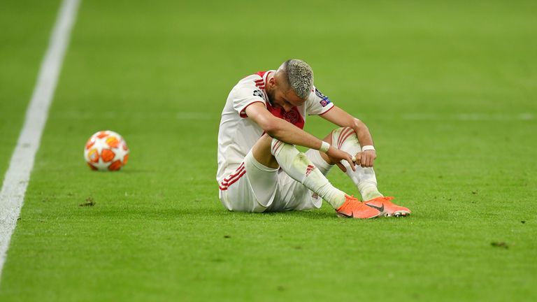 Ajax suffered the ultimate blow in their home leg