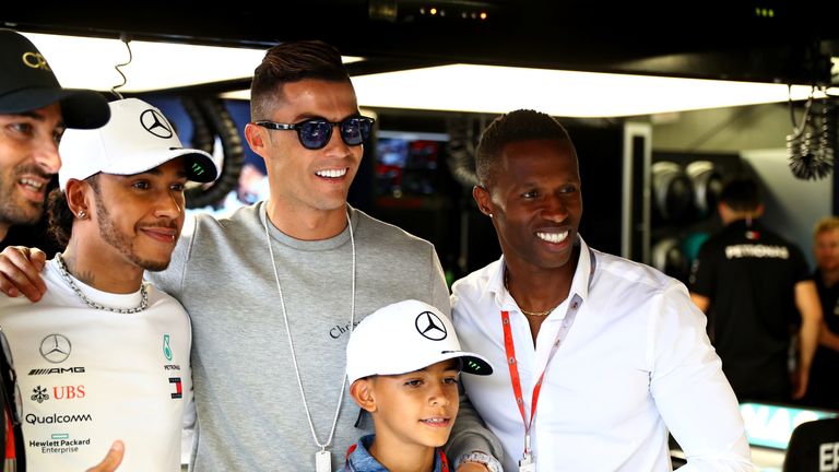 Cristiano Ronaldo meets Lewis Hamilton at Monaco Grand Prix | F1 News