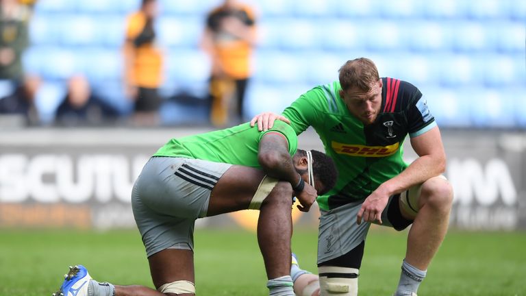 A missed penalty with the last kick of the game meant Harlequins missed out on the Premiership play-offs