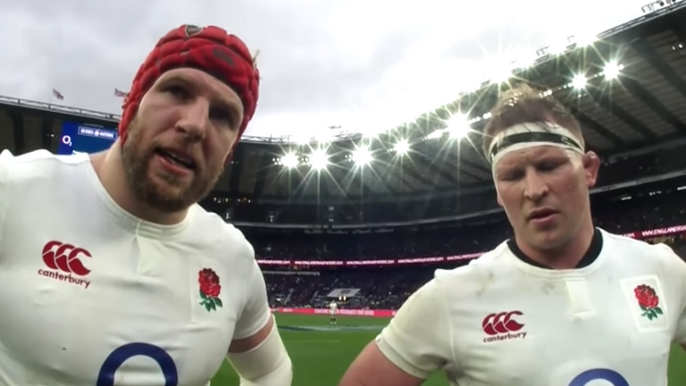 Haskell and Dylan Hartley's conversation with referee Romain Poite against Italy in 2017 was recorded on the ref-cam