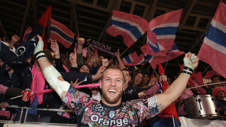 Haskell played two seasons in France with Stade Francais between 2009 and 2011