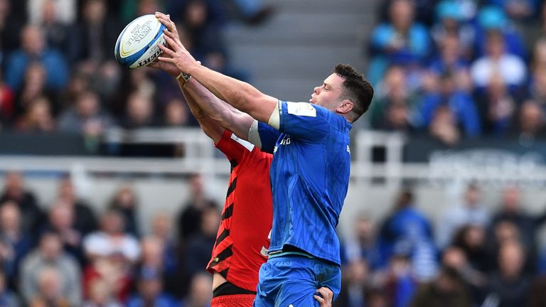 Before Saturday's final, Leinster were unbeaten in three European Cup matches against Saracens