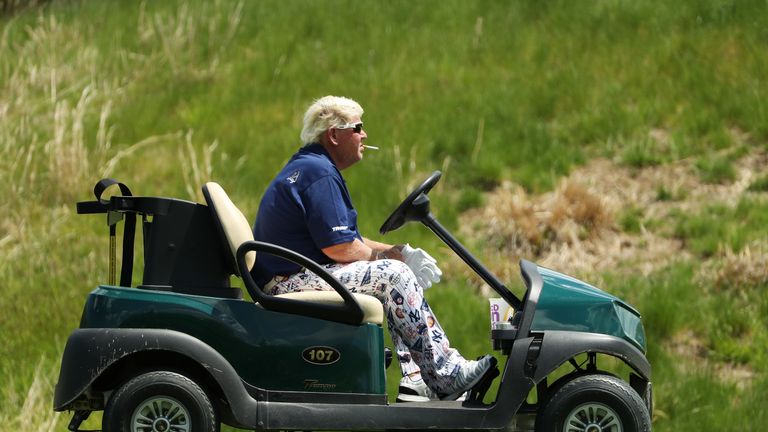 Daly was permitted to use a buggy at the PGA Championship