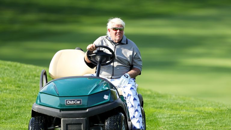 John Daly was permitted to use a buggy at the PGA