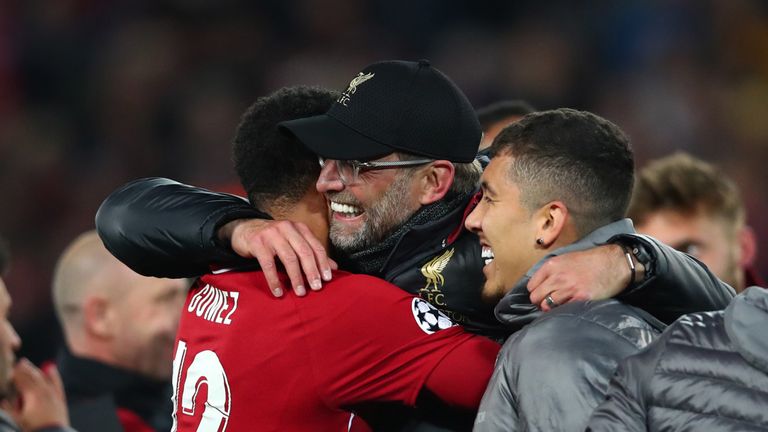 Liverpool beat Barcelona over over two legs to reach a second successive Champions League final