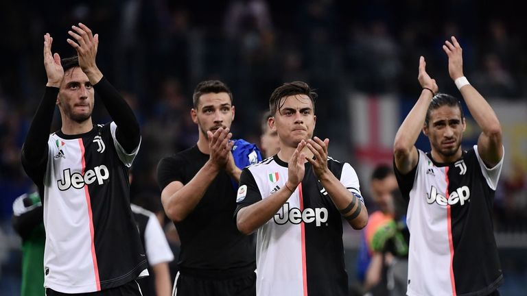Juventus, who were missing key players against Sampdoria, finished the season on a five-game winless run