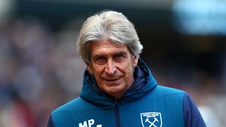 Manuel Pellegrini led West Ham to tenth in the Premier League this season
