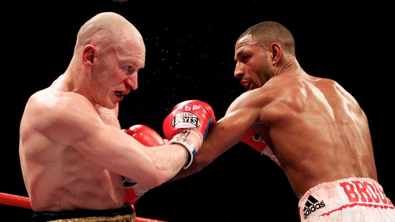 Hatton also engaged Kell Brook in a 12-round battle in Sheffield