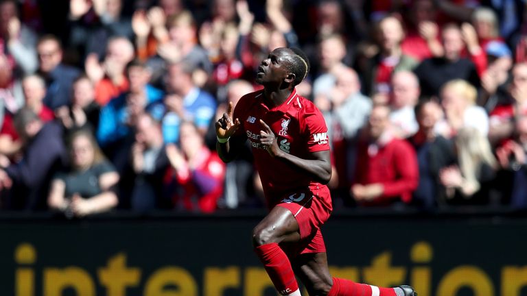 Mane opened the scoring for Wolves to briefly put Liverpool top of the table