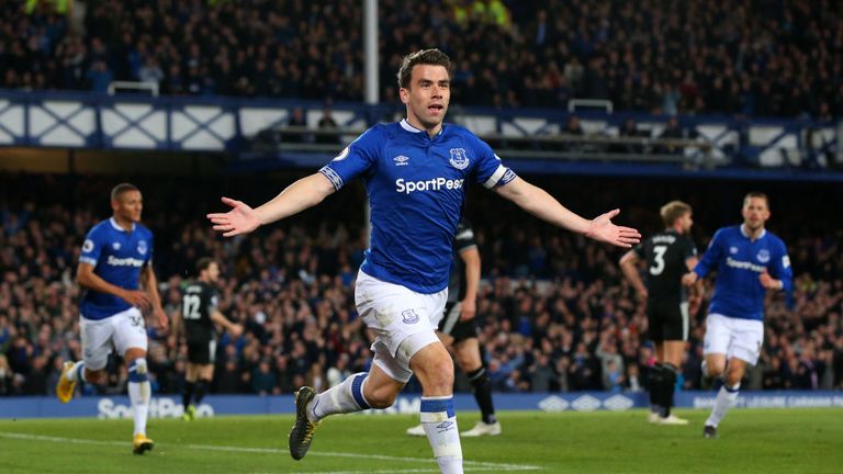 Seamus Coleman's header was his second goal of the season