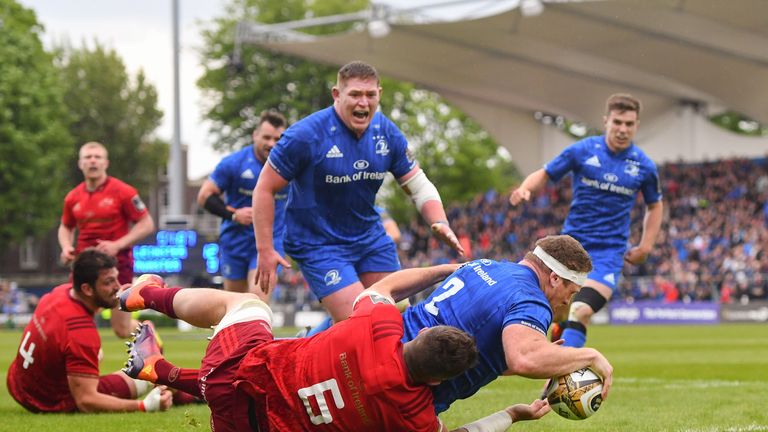 Sean Cronin's crucial 54th minute try swung the game Leinster's direction
