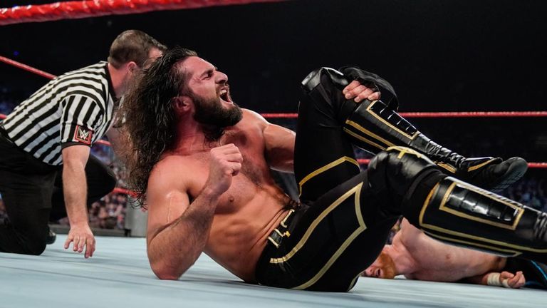 WWE Raw: Brock Lesnar confronts Seth Rollins and Kofi Kingston | WWE ...