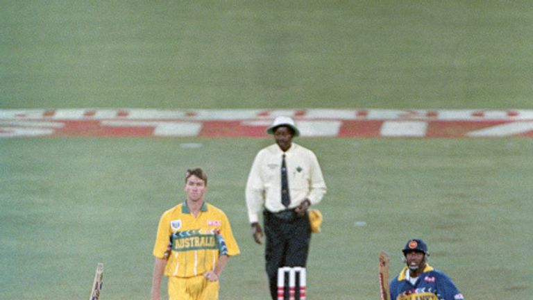 Sri Lanka shocked the world to beat Australia and win the 1996 Cricket World Cup