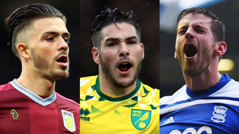 Jack Grealish, Emiliano Buendia, and Lukas Jutkiewicz are all in the WhoScored Sky Bet Championship Team of the Season