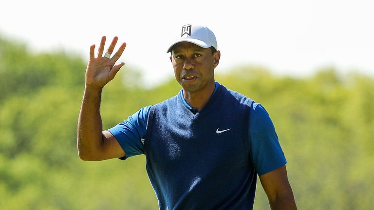 Woods is chasing a record-equalling fifth PGA Championship victory