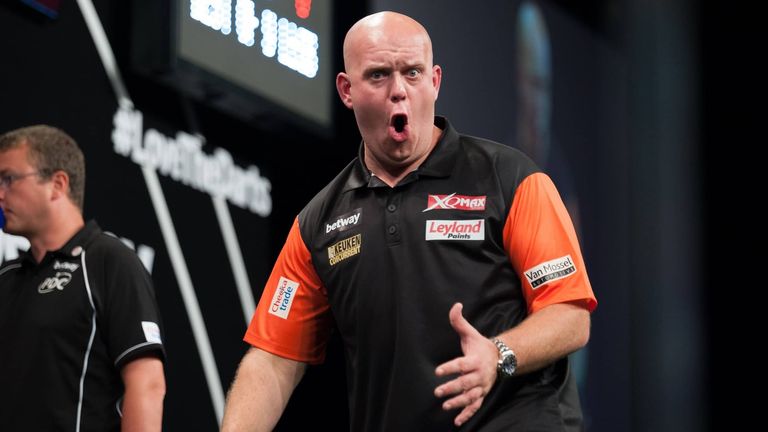 Michael van Gerwen is bidding to lift his fourth Darts World Cup title this weekend