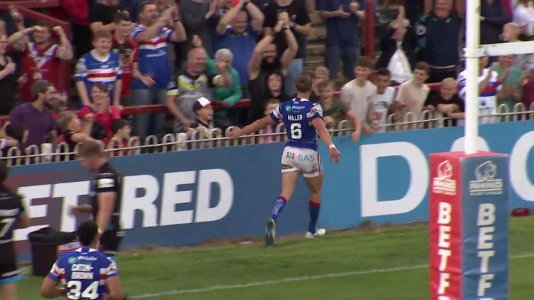 Watch the highlights as Wakefield prevailed over Huddersfield