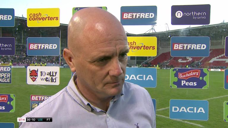 Leeds interim coach Richard Agar was pleased with his side's second-half efforts but admits they paid the price for a poor start