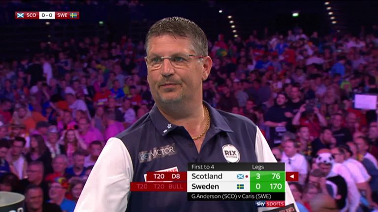 Anderson eases past Caris!