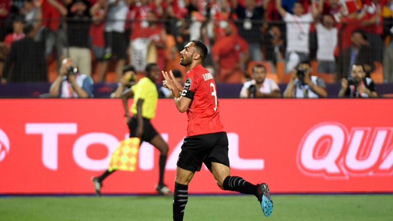 Ahmed Elmohamady opened the scoring for Egypt on Wednesday