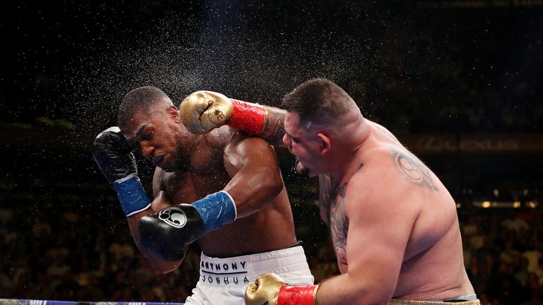 Joshua is willing to head back to the States after US debut ended in defeat