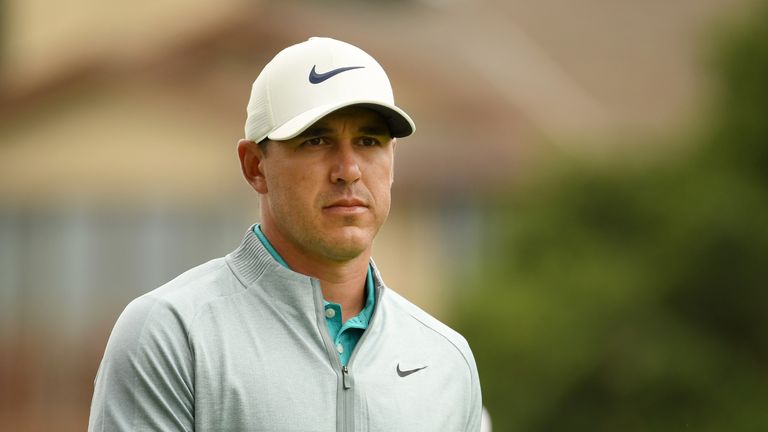 Brooks Koepka continued his superb run of form in the majors at Pebble Beach
