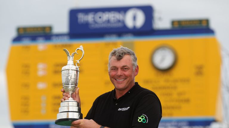 Clarke won The Open in 2011