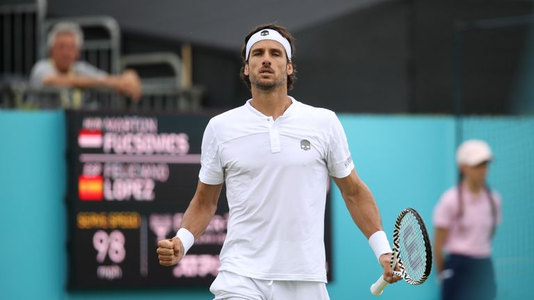 Feliciano Lopez will team up with Andy Murray for doubles action at Queen's Club