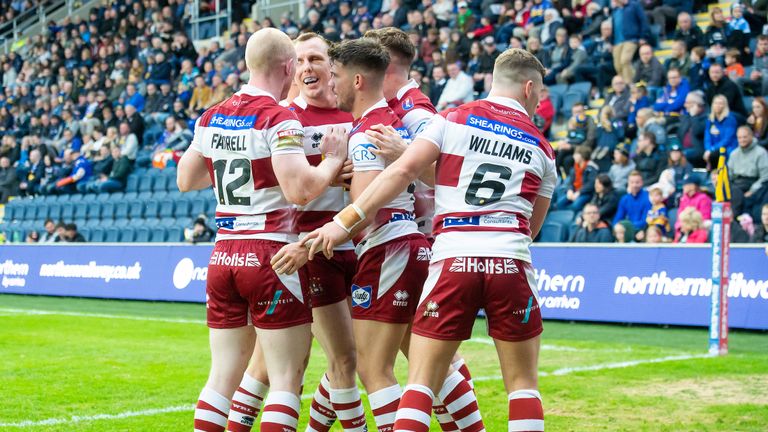 Oliver Gildart's opening try for Wigan was a superb finish 
