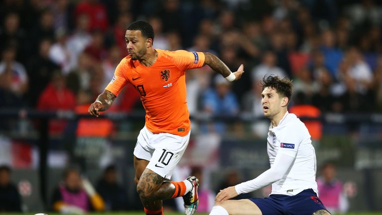 John Stones vs Memphis Depay in Nations League semi-final 2019